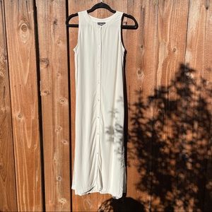 Eileen Fisher Silk Button Down Vest Blouse